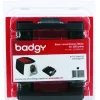Badgy Mono ribbon black 5 panels