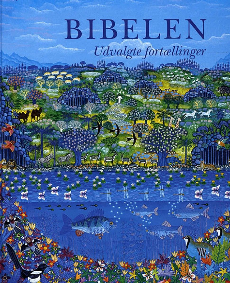 Bibelen - udvalgte fortællinger: Illustreret af Esben Hanefelt Kristensen. (Bog, Indbundet, Dansk)
