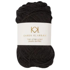 Black - Recycled Bottle Yarn 3008