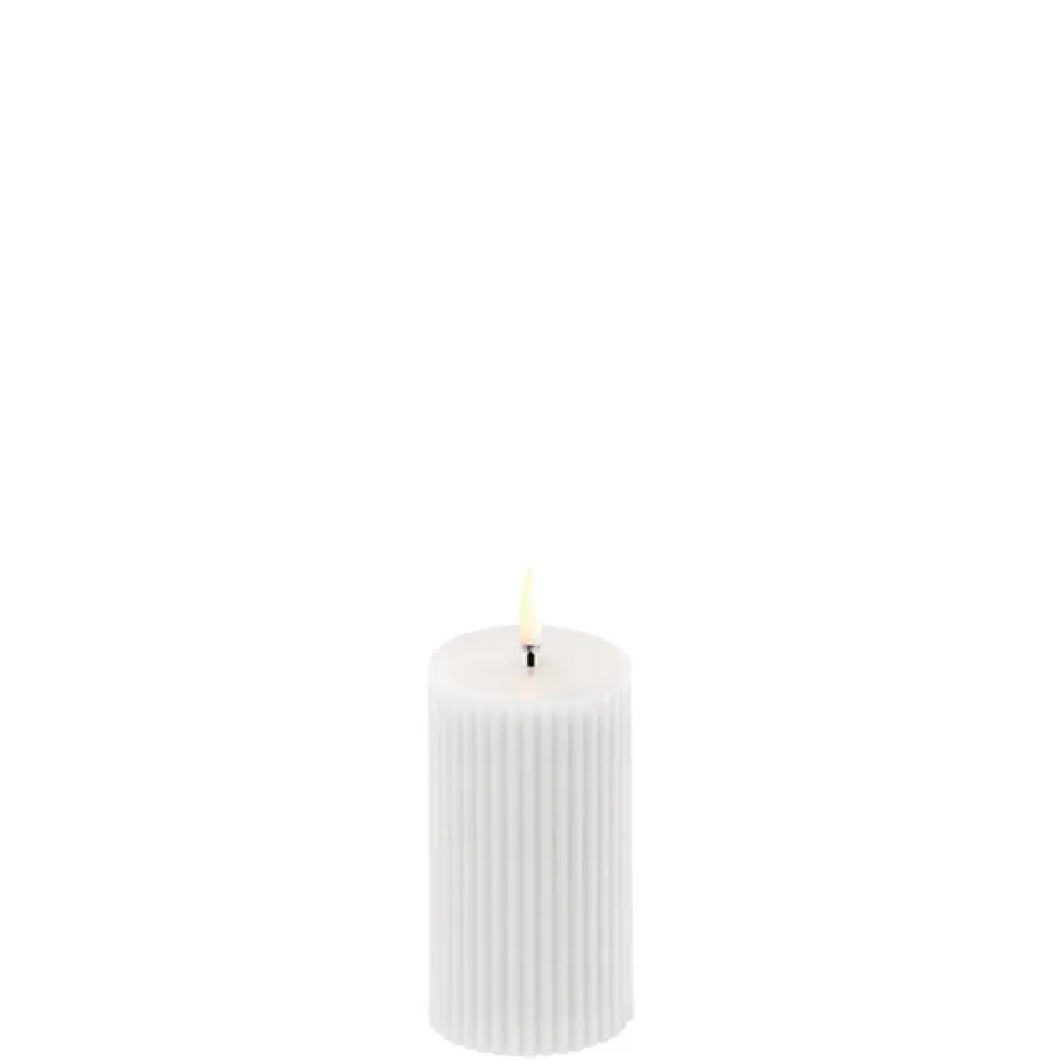 Bloklys 5,8 x 10,1cm Rillet (LED-lys)