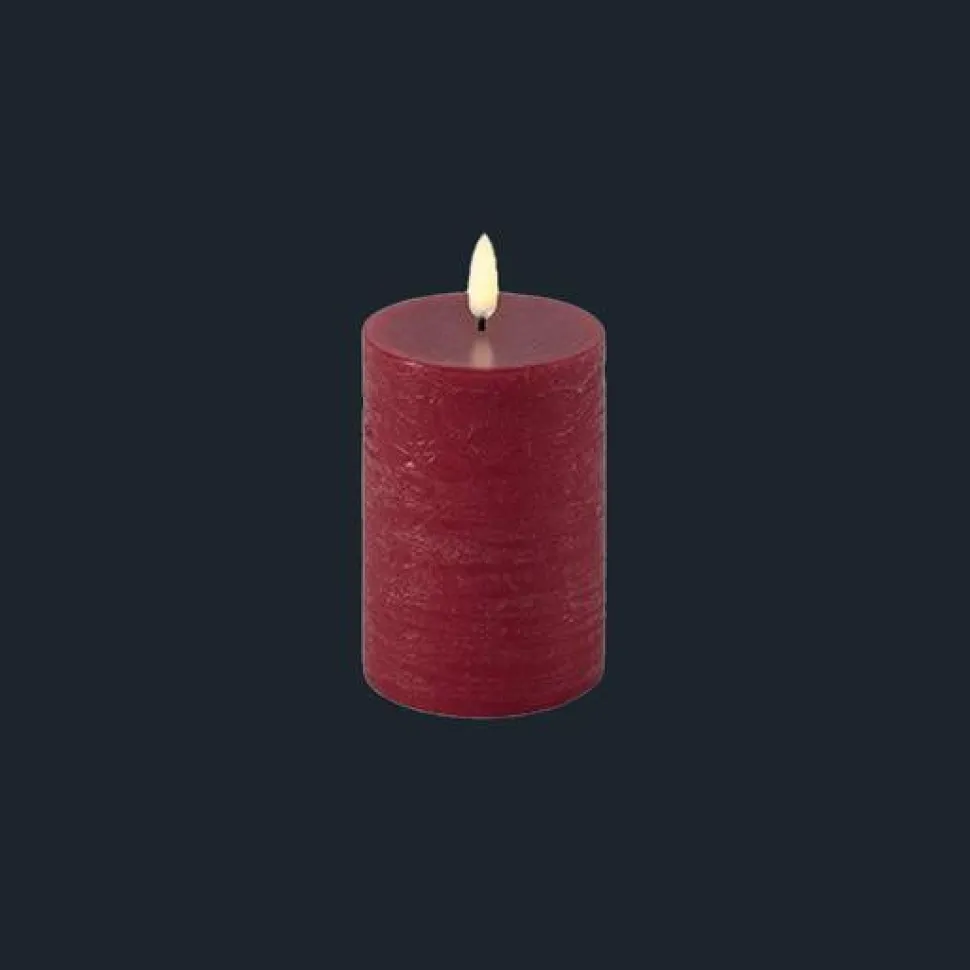 Bloklys (Carmine red - 7,8 x 10,1 CM) (LED-lys)