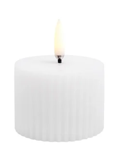 Bloklys (Ivory - 5,8 x 7,5 CM) (LED-lys)