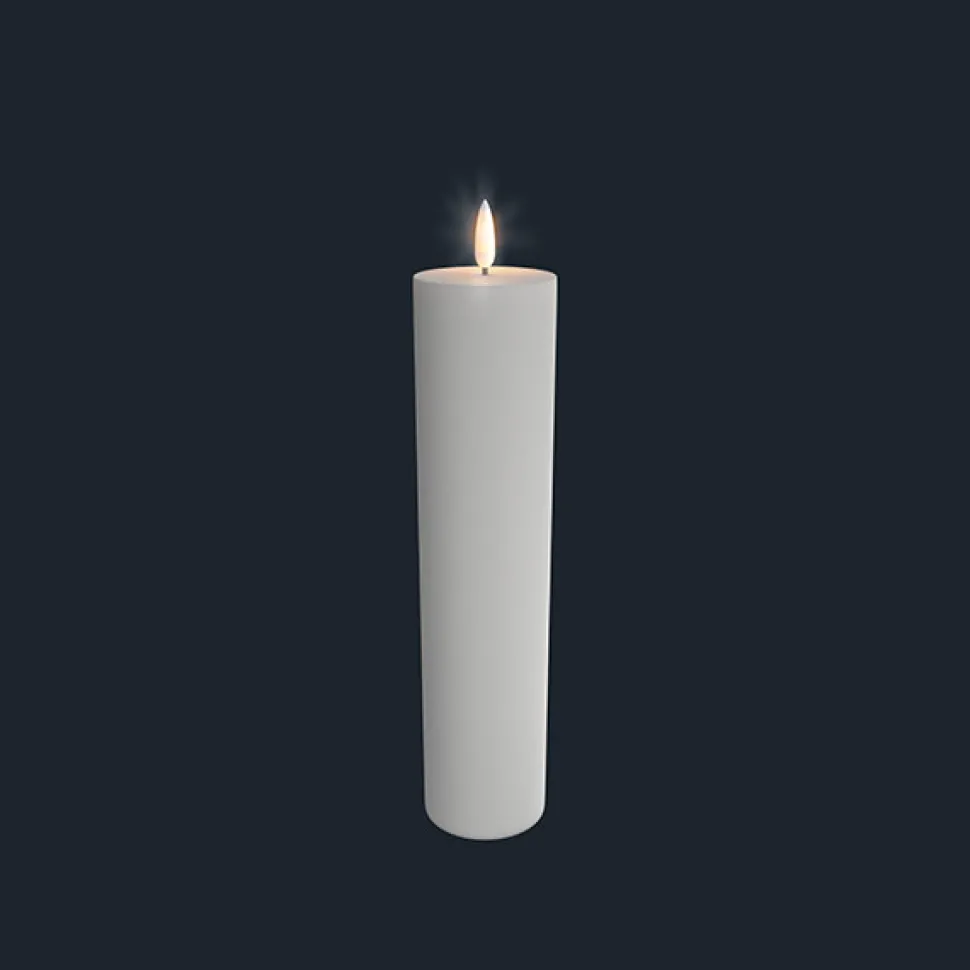 Bloklys (Ivory - 6 x 25 CM) (LED-lys)