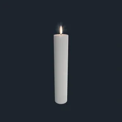 Bloklys (Ivory - 5 x 25 CM) (LED-lys)