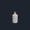 Bloklys (Nordic White - 5 x 7,5/10.4 CM) (LED-lys)
