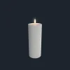 Bloklys (Nordic White - 7,8 x 20/23,1 CM) (LED-lys)