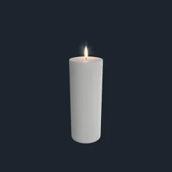 Bloklys (Nordic White - 7,8 x 20/23,1 CM) (LED-lys)