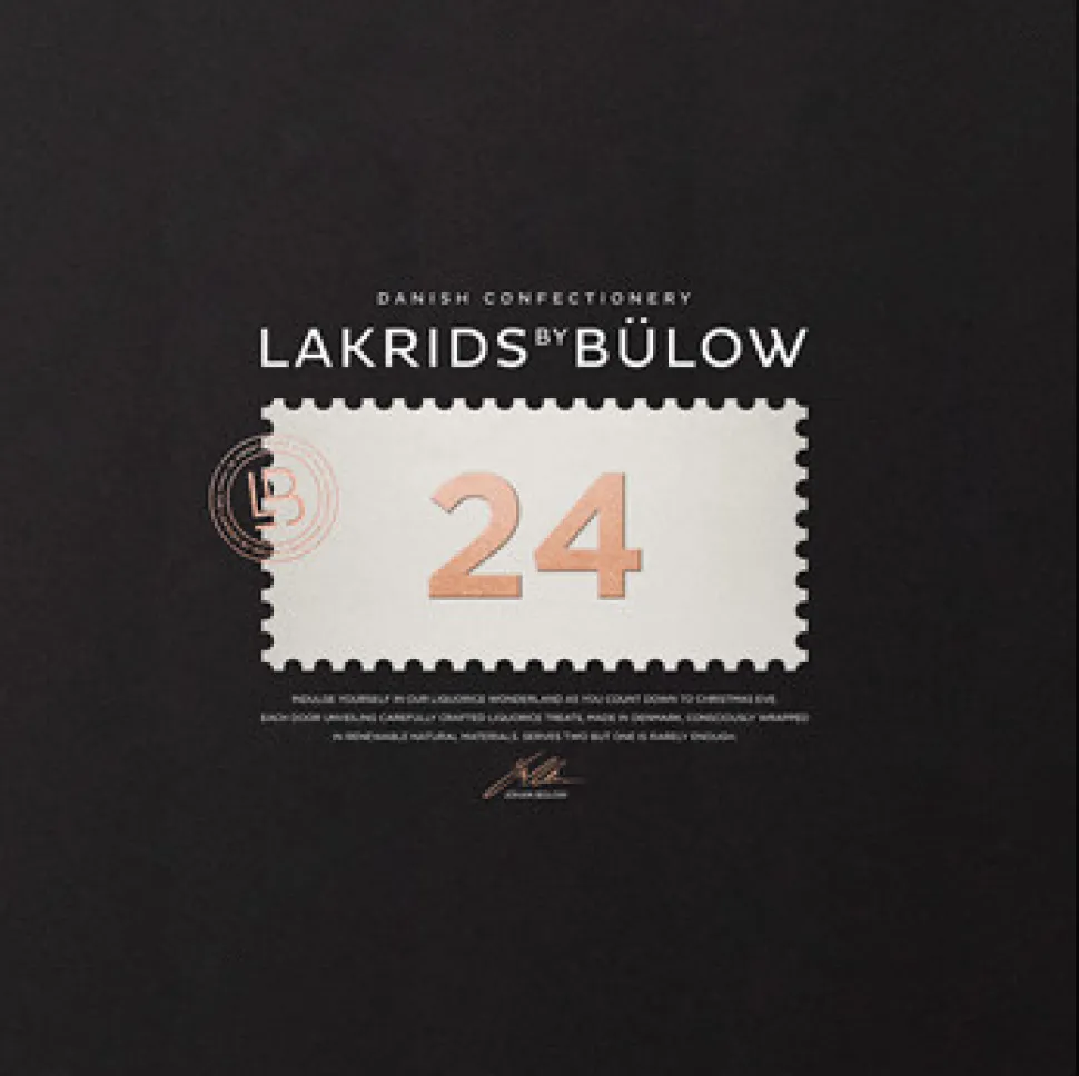 Bülow Julekalender 2021 (Lakrids med chokolade)