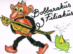 Bobbarækus Filiækus. Mit Krölle-Bölle um Bornholm herum (Bog, Indbundet, Tysk) af Ole Mahler