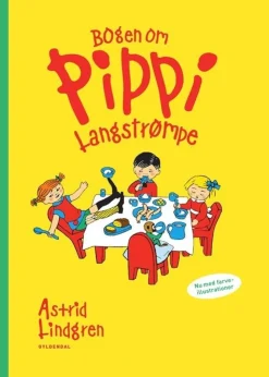 Bogen om Pippi Langstrømpe: Farveillustreret (Bog, Indbundet, Dansk) af Astrid Lindgren