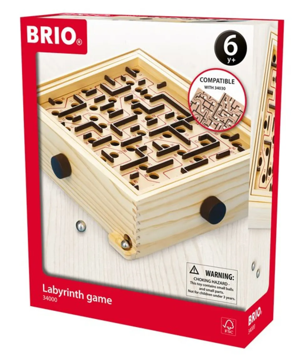 Brio labyrint hvid (Spil)