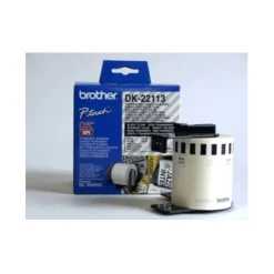 Brother labels 62mmx15,24m clear film