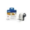 Brother labels 38mmx30,48m white paper
