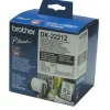 Brother labels 62mmx15,24m white film