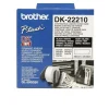 Brother labels 29mmx30,48m white paper