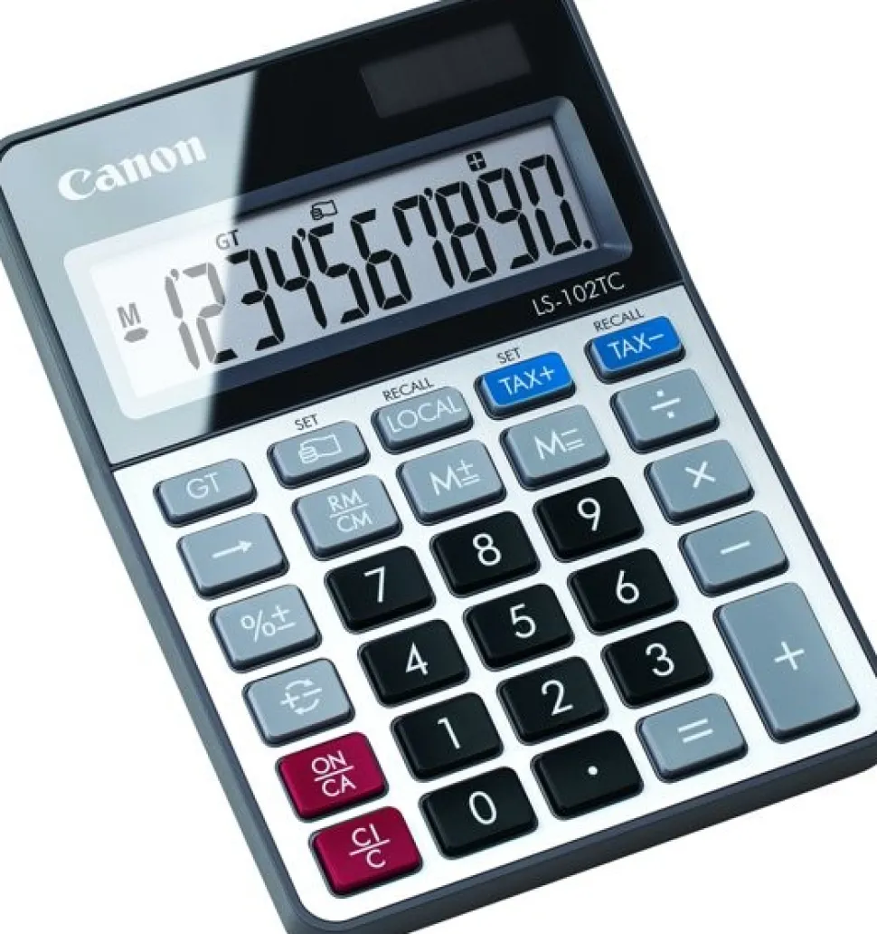 Canon LS-102TC desk calculator