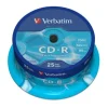 CD-R 700MB/80min 52x spindle (25) (Data / lagring)