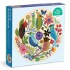 Circle of Avian Friends 1000 Piece Round Puzzle (Jigsaw, Engelsk) af Galison