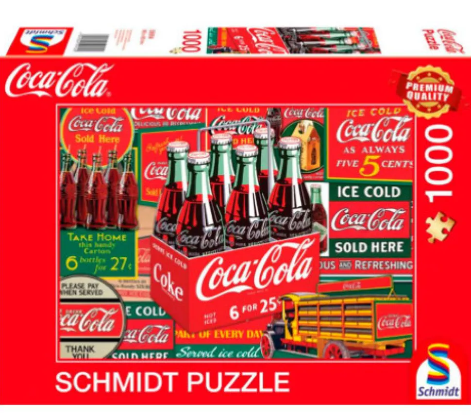 Coca Cola - Schmidt Puzzle - 1000 Brikker (Spil)