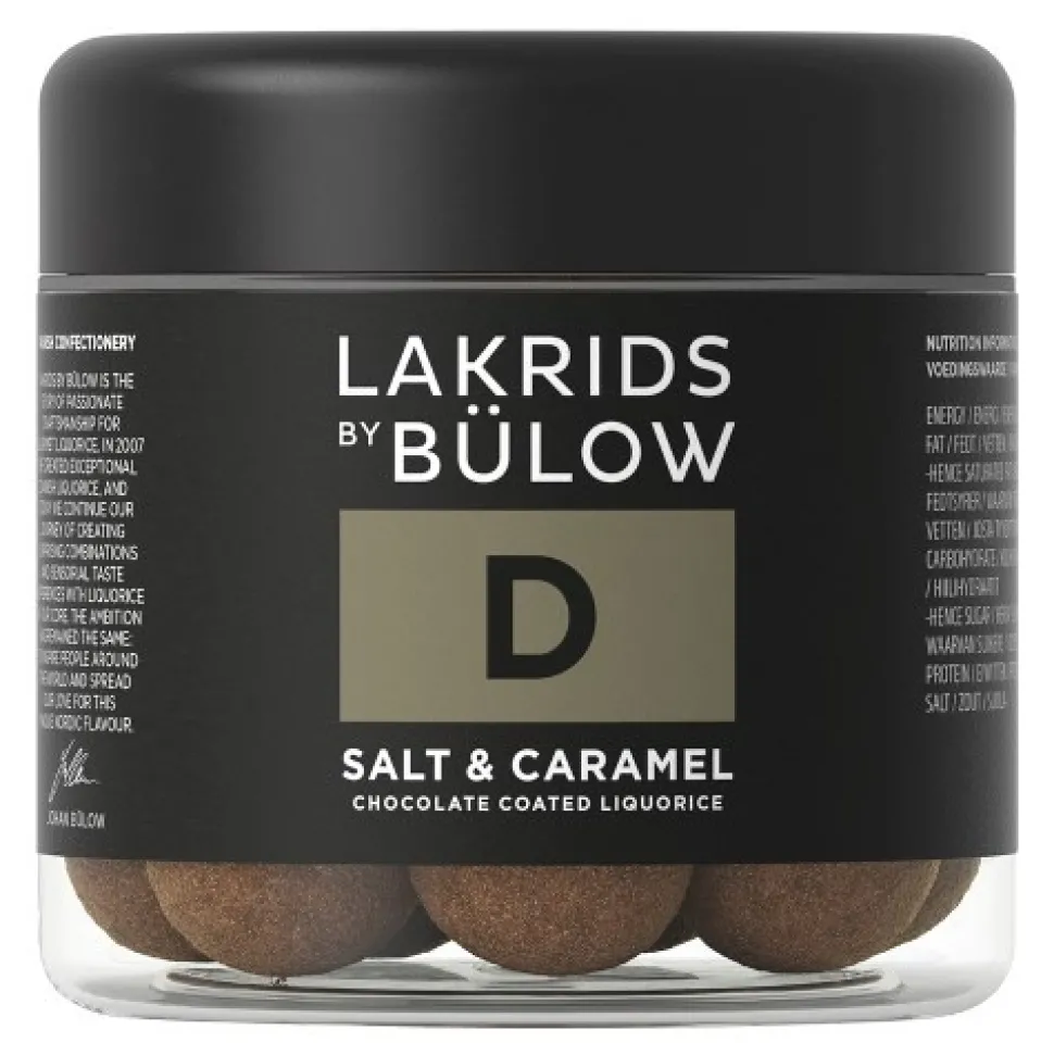 D - Salt & Caramel 125g (Lakrids med chokolade)