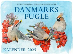 Danmarks fugle - kalender 2025 (Bog, Indbundet, Dansk) af Carl Christian Tofte