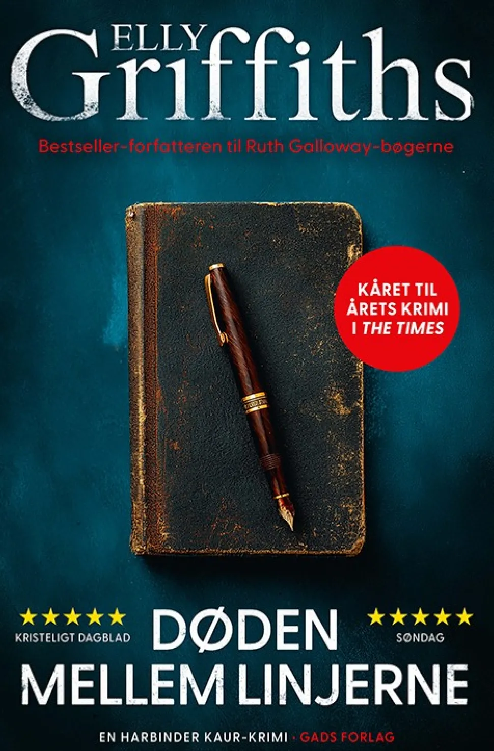 Døden mellem linjerne, PB (Hæftet, Dansk) af Elly Griffiths