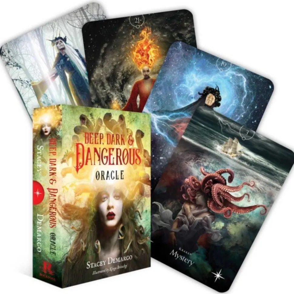 Deep Dark & Dangerous: The Oracle of the Beautiful Darkness (Cards, Engelsk) af Stacey Demarco