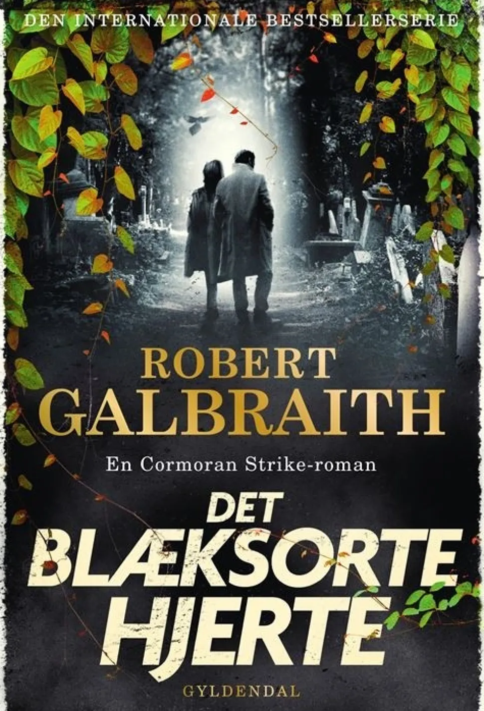 Det blæksorte hjerte (bog, indbundet, dansk) af Robert Galbraith