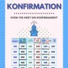 Det store quiz-show til konfirmation: - blå (Ebog, pdf, Dansk) af Lou Noire