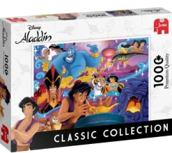 Disney Aladdin Puslespil - Classic Collection - 1000 Brikker (Spil)