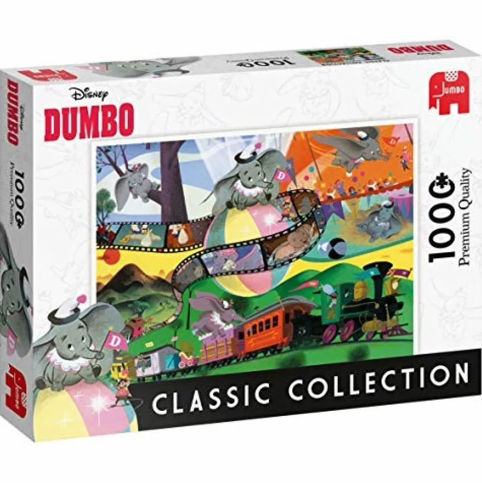 Disney Dumbo Puslespil - Classic Collection - 1000 Brikker (Spil)