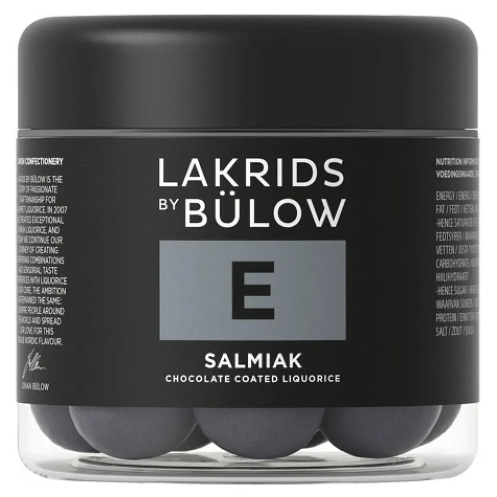 E - Salmiak 125g (Lakrids med chokolade)