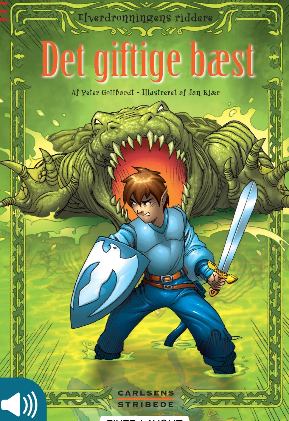 Elverdronningens riddere 4: Det giftige bæst (Ebog, epub, Dansk) af Peter Gotthardt