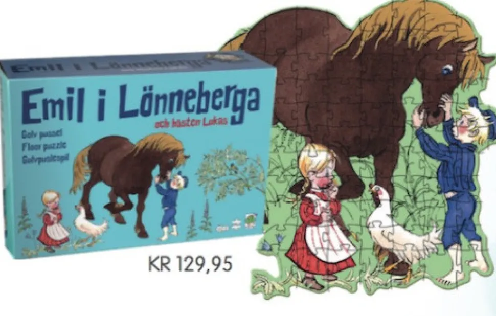 Emil fra Lønneberg Gulvpuslespil (Spil, Dansk)