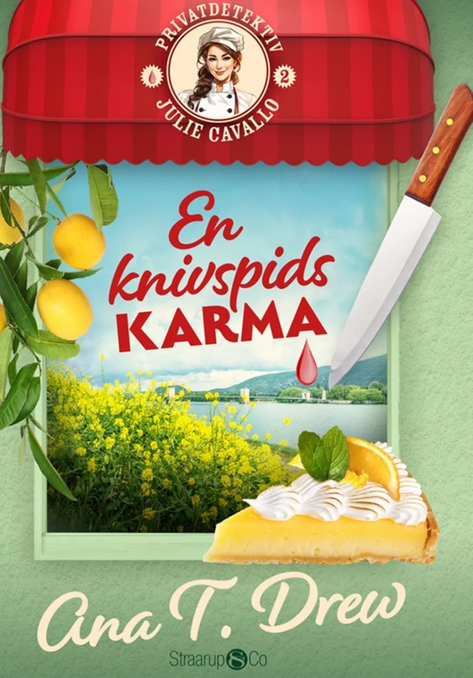 En knivspids karma: Et hyggeligt mysterium i Provence (Bog, Paperback, Dansk) af Ana T. Drew