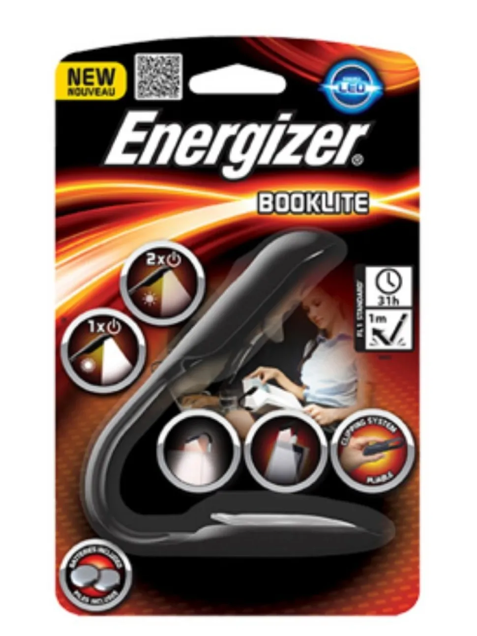 Energizer LED Clip Booklite (IT/IT-tilbehør)