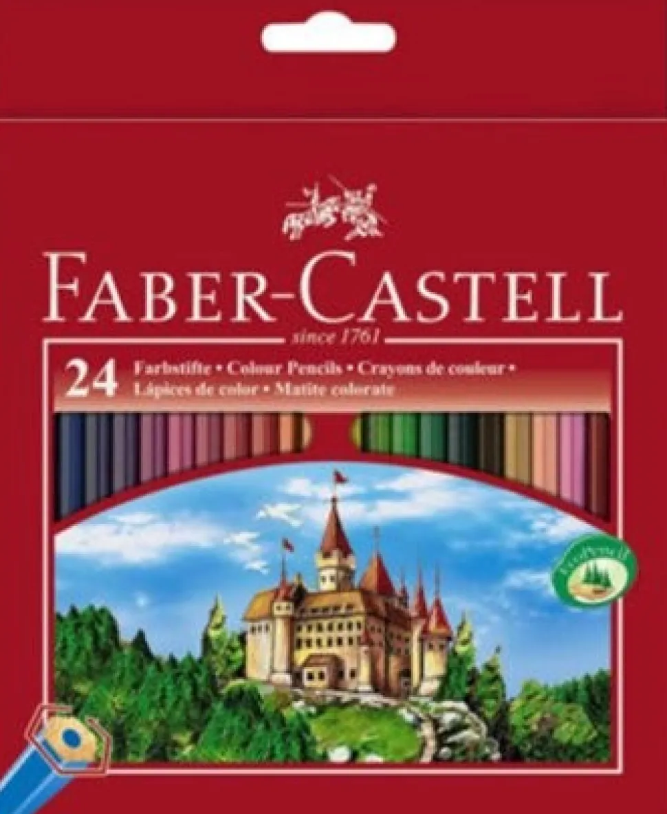 Faber-Castell Farveblyanter 24 stk (Skriveredskaber)