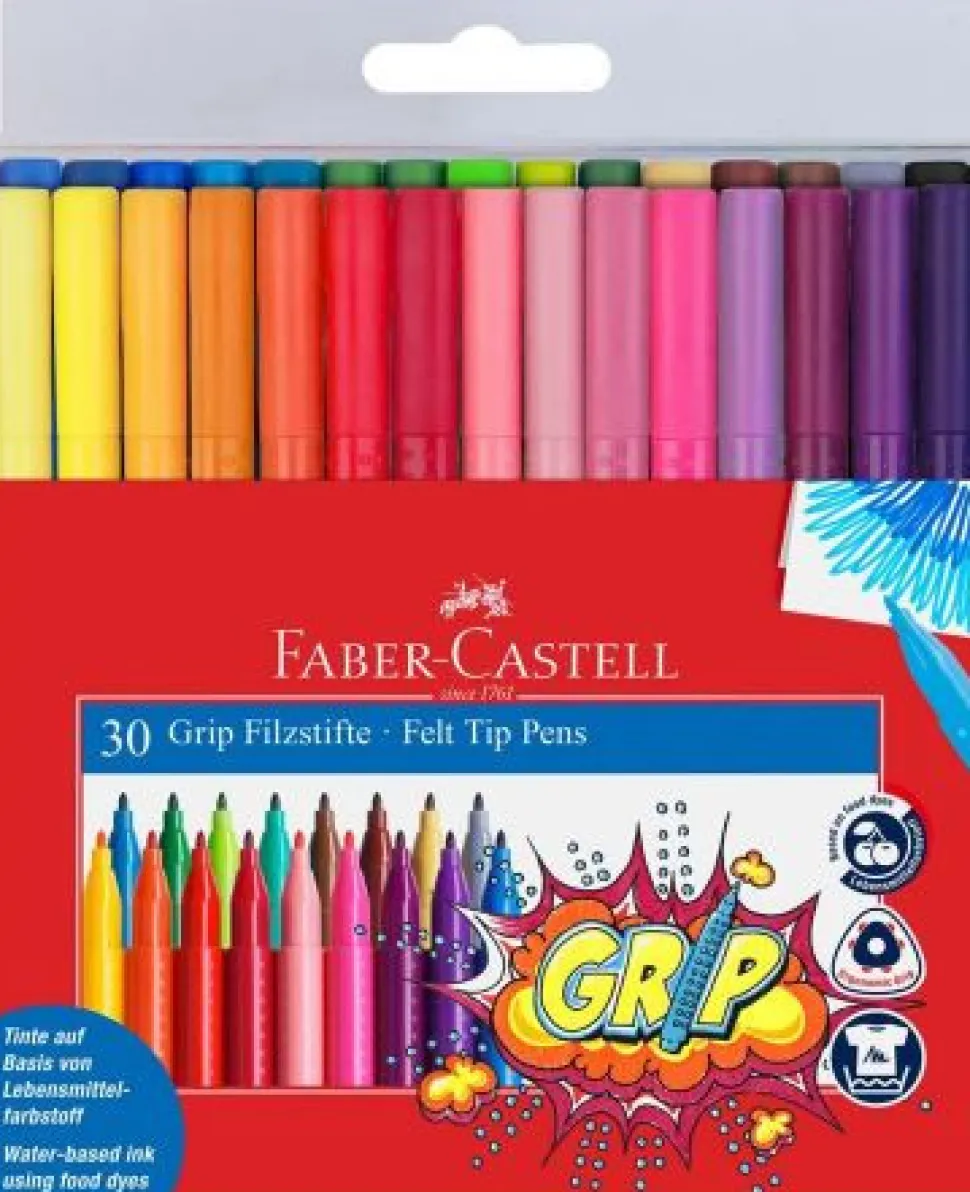 Faber-Castell Felt Tip Pens 30stk (Skriveredskaber)