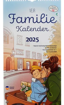 Familie kalender - Vejr - 2025