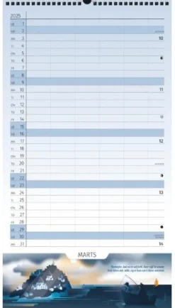 Familiekalender fra Judith Jønsby 2025