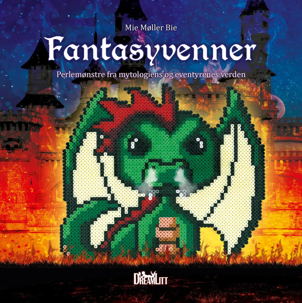 Fantasyvenner: Perlemønstre fra mytologiens og eventyrenes verden (Bog, Paperback, Dansk) af Mie Møller Bie