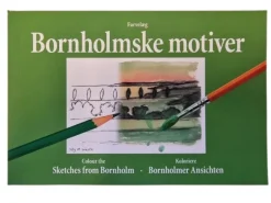 Farvelæg Bornholmske motiver (Bog, Dansk)