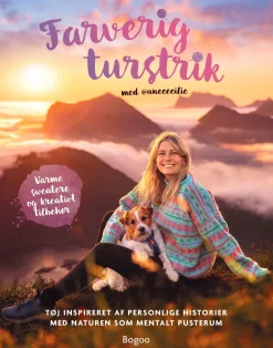 Farverig turstrik: med @unececilie (Bog, Hardback, Dansk) af Une Cecilie Oksvold