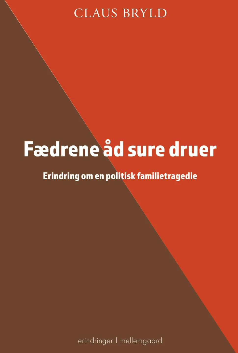 Fædrene åd sure druer: Erindring om en politisk familietragedie (Bog, Hæftet, Dansk) af Claus Bryld