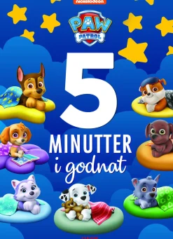 Fem minutter i godnat - PAW Patrol (Bog, Indbundet, Dansk) af ViacomCBS