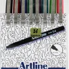 Fineliner Artline 200 Fine 0.4 8-sæt (Kontorartikler)