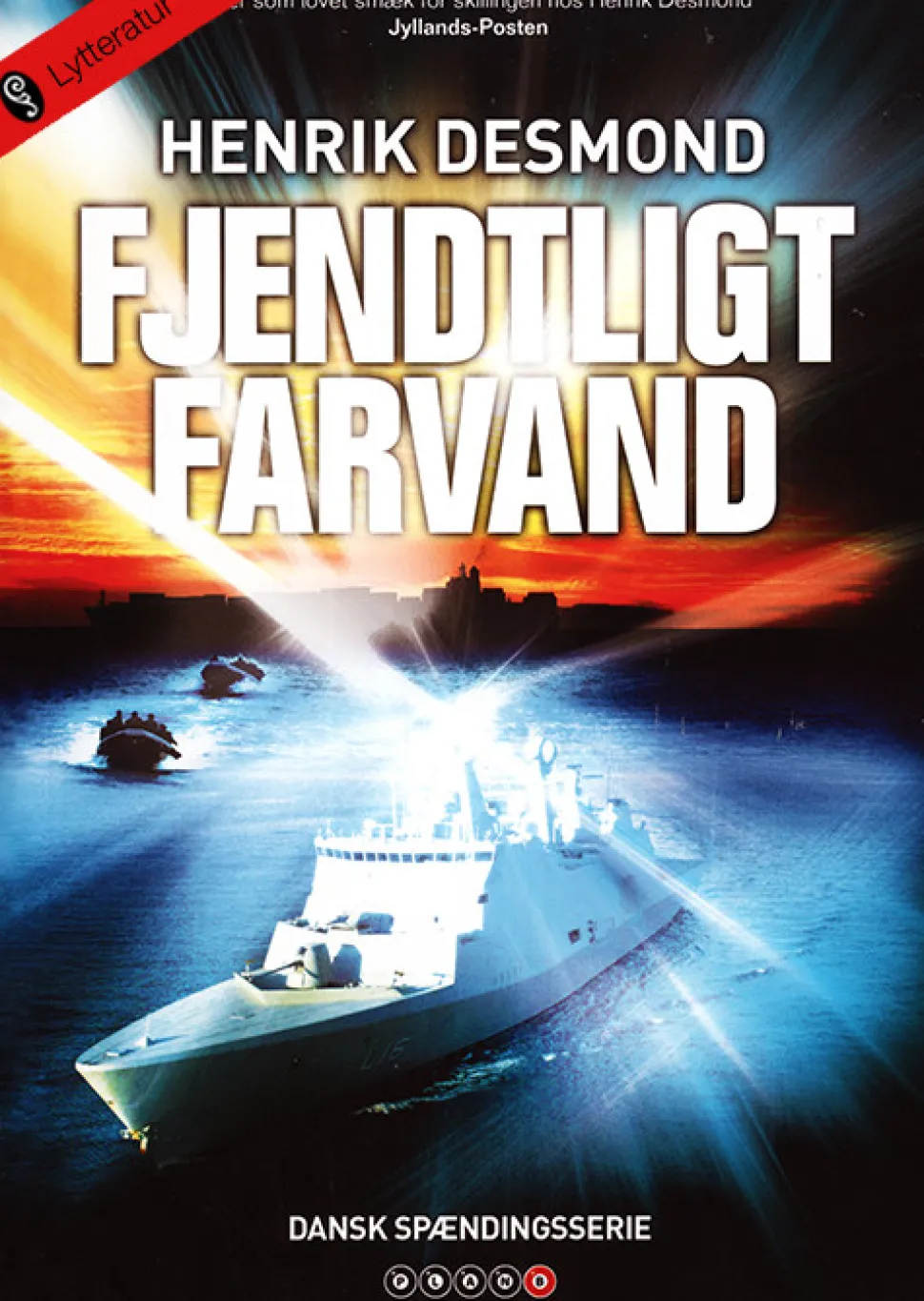 Fjendtligt farvand (Lydbog, zip_mp3, Dansk) af Henrik Desmond
