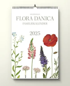 Flora Danica-familiekalender 2025 (Bog, Spiralryg, Dansk) af Gyldendal