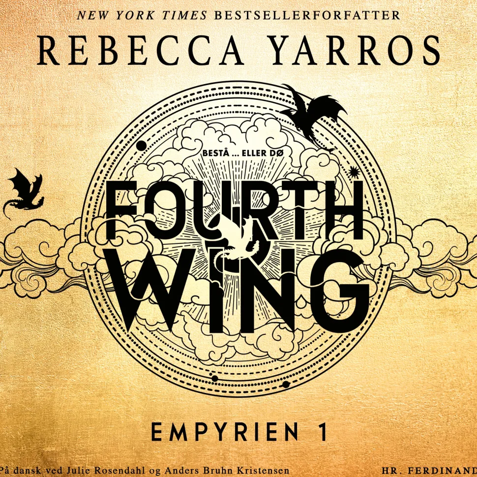 Fourth Wing - Bestå ... eller dø: Empyrian-serien 1 (Lydbog, zip_mp3, Dansk) af Rebecca Yarros