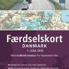 Færdselskort Danmark 2025-2026 (Bog, Spiralryg, Dansk)